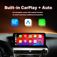 ACARDASH Qualcomm Snapdragon 8 cœurs, écran Android 14 de 12,3 pouces, 1920*720, navigation, Carplay, prise en charge 360 pour Lexus RX 2013-2014