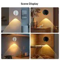 Lampe murale LED magnétique rechargeable autonome, projecteur sans fil, sans perçage, lampe de lecture à interrupteur tactile, intensité réglable