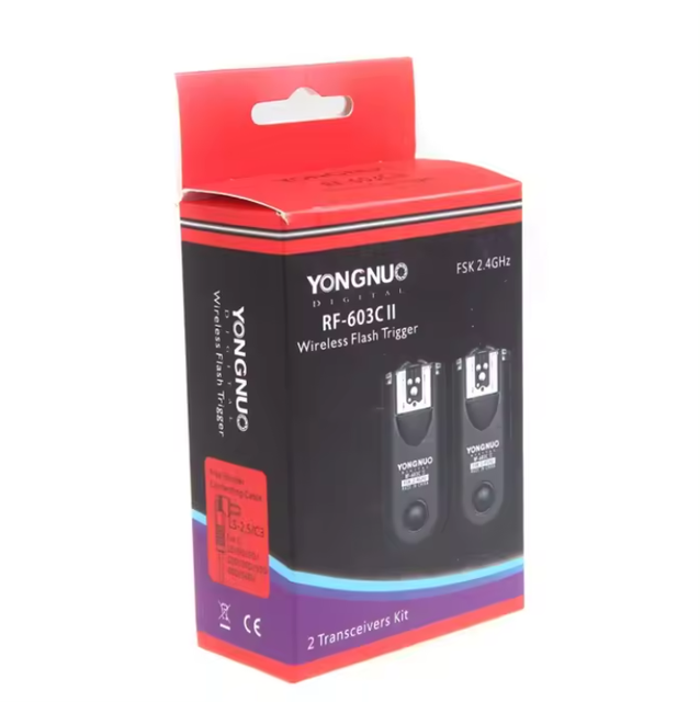 Yongnuo RF603 II RF 603 II Wireless Flash Trigger 2 Transceivers for 650D,600D,550D,500D 450D,