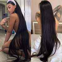 Perruque en dentelle frontale HD 13x6 en cheveux indiens vierges, cuticules alignées, sans colle, perruques en cheveux humains, perruques en dentelle frontale pour femmes noires