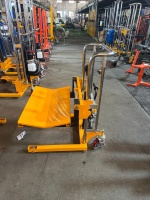 Positionneur manuel non standard PJ4085V avec support en V pour la manutention professionnelle des rouleaux et des cylindres