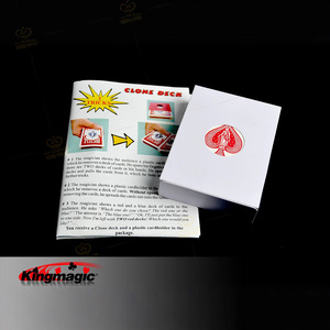 Cartas de juego cruzadamente contaminadas; cartas de juego en una billetera; cartas de juego que se multiplican rápidamente; una caja de cartas mágicas. - Product Image 2