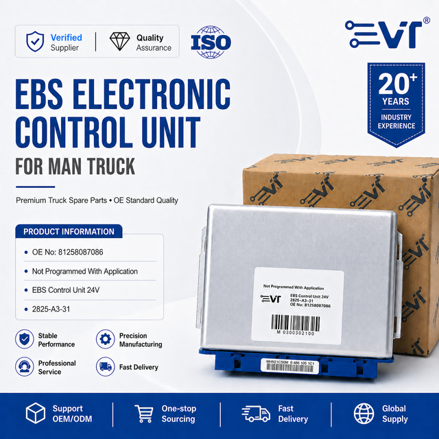 VT Truck Parts Wholesale Truck EBS Computer 81258087086 81258087054 Module Version Electronic Control Unit Module for MAN Truck