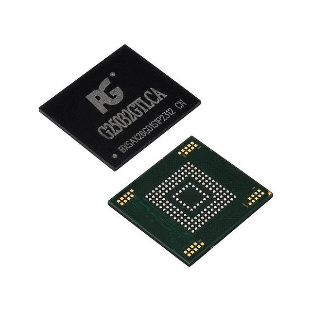 PG Industrial and Commercial Grade EMMC5.1 IC Memory Chip 32GB-256GB BGA153 Package Model G2864GLTCB