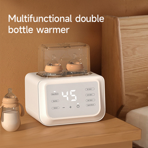 Chauffe-<span class=keywords><strong>biberon</strong></span> compact multifonction CHOC CHICK à double bouteille, sans BPA, 220V, pour la préparation du lait pour nouveau-nés - Product Image 3