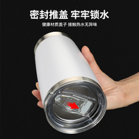 Botol Termos Vakum Termal, Termos Stainless Steel Terisolasi, Botol Air Murah untuk Hadiah, Tumbler Minuman, Mug Perjalanan
