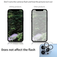 Laris Pelindung Layar iPhone 14 Pro Max, Pelindung Layar 360, Pelindung Lensa Magnetik