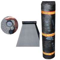 Membrane d'étanchéité en bitume modèle SBS de la marque Jianda - Résistante aux UV - Écologique - Longueur de 10 m - Pour l'étanchéité des toits et des bassins