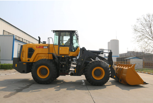 Chargeur sur pneus hydraulique de haute qualité 5 tonnes L56-B5 avec bon moteur Chargeur sur pneus Shantui L56-B5 - Product Image 4