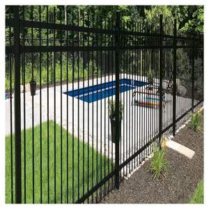 Los hogares chinos Prima adquieren los diseños de vallas de hierro forjado más populares/paneles de valla de acero/vallas decorativas para jardín - Product Image 1