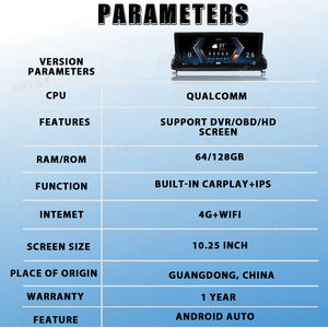 Radio de coche de 128G y 12,3 pulgadas para <span class=keywords><strong>BMW</strong></span> Z4 E89 CCC CIC 2009-2018 Android pantalla táctil estéreo Multimedia GPS reproductor de vídeo sistema Dual - Product Image 3
