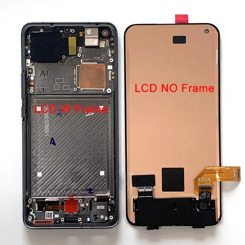 Original AMOLED LCD For Xiaomi Mi 11 Ultra Screen Replacement M2102K1C Display Touch Panel Digitizer For Xiaomi Mi 11 Pro Frame
