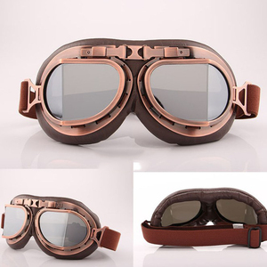 Lunettes de moto rétro, lunettes de cyclisme, lunettes de casque, lunettes de ski, de skate, de snowboard, VTT, accessoires moto - Product Image 4