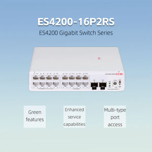 ES4200 - 16P2RS สวิตช์กิกะบิตแบบจัดการได้ 8GE PoE+ / 8GE พอร์ต 2*1GB PSFP ไฟเบอร์อัปลิงค์ สวิตช์เครือข่ายแบบออปติคอลทั้งหมด - Product Image 1