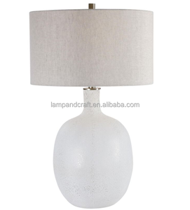Lámpara de Mesa para Dormitorio con Pantalla Cónica Blanca para Dormitorio, Sala de Estar, Casa, Mesita de Noche, Oficina - Product Image 3