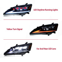 Phare LED matriciel triple pour Lexus ES, clignotant séquentiel intégré et DRL OEM, kit B2B haute luminosité