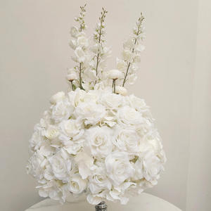 Haute qualité de divers Types centres de Table boule de fleurs en soie artificielle décorations de mariage fournitures - Product Image 5