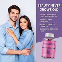 En promotion pour favoriser la croissance saine des cheveux et des ongles, vente en gros de gommes de collagène pour la peau