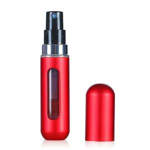 Wholesale Customization 8Ml 10Ml Travel Refillable Aluminum Atomizer Glass Inner Empty <b>Perfume</b> <b>Bottle</b> Spray Cap Personal Care - Product Image 2