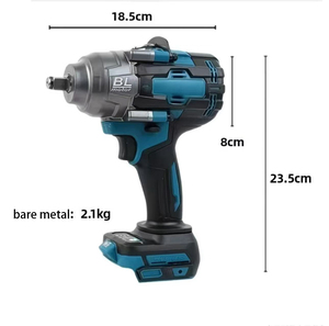 Clé à chocs multifonctionnelle haut de gamme 1000 Nm, couple élevé, batterie lithium rechargeable 21 V, sans fil, sans balais, pour usage industriel et bricolage - Product Image 5