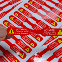 Haute Adhésif Auto-Adhésif Câble Étiquette Papier Étanche Enroulement Fil Colle Pliant pour Réseau Données Câble Étiquette
