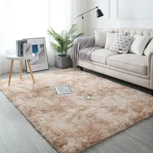Fluffy Large Oval Area Rug Soft Plush Carpets For Bedroom Living Room Furry Kid's Room Shaggy Rug Made Of Fur For Nursery Room