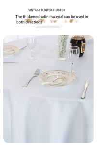 Nappe <span class=keywords><strong>de</strong></span> <span class=keywords><strong>table</strong></span> à manger blanche <span class=keywords><strong>de</strong></span> qualité supérieure <span class=keywords><strong>de</strong></span> 132 pouces Couverture <span class=keywords><strong>de</strong></span> <span class=keywords><strong>table</strong></span> élégante <span class=keywords><strong>pour</strong></span> la salle à manger - Product Image 4