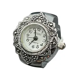 2023 Latest Bestselling Ring Watch Couple Retro Quartz Watch Men's and Women's Digital Watch