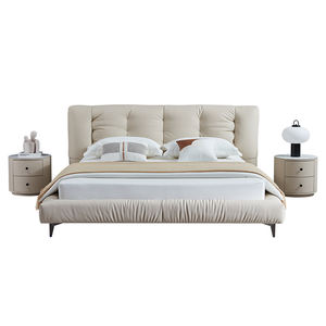 <span class=keywords><strong>Serie</strong></span> de Muebles de Dormitorio: Cama Tapizada Fabricada para Pedidos al por Mayor con Materiales Flexibles, Tamaño Estándar, Sofá Cama - Product Image 6