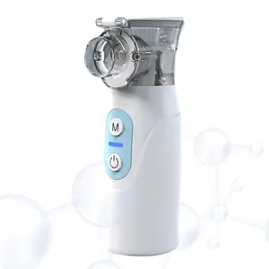 Doméstico Mini Nebulizador Ultrassônico Com Saco Portátil Atomizador Inalador Portátil Crianças e Adultos Malha Nebulizador