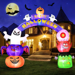 Obral lengkungan badut tiup Halloween menakutkan - Product Image 2