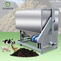 Type de presse à vis pliée 1000 Kg boue eau assèchement Animal bouse poulet fumier déshydrateur sécheur Machine