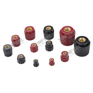 Tapa aislante de baquelita Yinfeel para perillas M3 M4 M5 M6 M8 M10, tapa de terminal de tornillo para instalación giratoria - Product Image 1