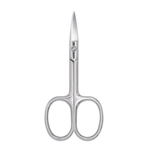 Beauty Scissors Stainless Steel Pointed Tip 94mm For Eyebrow Nose Hair Trimming - Product Image 4