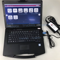 Laptop CF54 para el controlador Deutz Serdia 4.0, dongle de llave para Deutz Decom CAN K/L J1708, herramienta de diagnóstico en línea Serpic para vehículos.