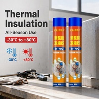 Scellant en mousse de polyuréthane K-700, 750 ml, en aérosol, pour toiture, pour le remplissage et la construction
