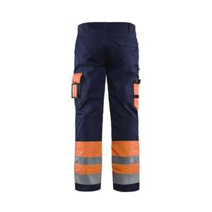 BLAKLADER - 158418605389C152 Pantalón Hi-Vis Naranja/Azul marino-EAN 7330509208441 ROPA DE TRABAJO DE 2017 - Product Image 2