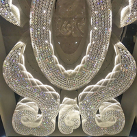Vente directe d'usine KTV Commercial Center Big Luxury Iron Crystal Led Plafonnier