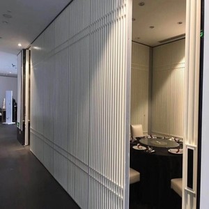 Paneles Acústicos de MDF de 85 mm con Acabado Laminado para División Móvil de Espacios en Convenios Comerciales, Área de <span class=keywords><strong>Registro</strong></span> y Espera Flexible - Product Image 4