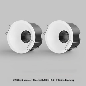 ไฟสปอตไลท์ LED แบบฝัง ป้องกันแสงสะท้อน ปรับความสว่างได้ สำหรับสำนักงานและห้องนั่งเล่น - Product Image 2