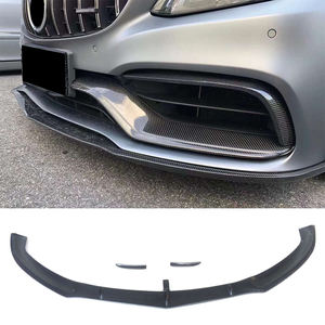 Pour Mercedes-Benz Classe C W205 C63, kit d'accessoires de pare-chocs avant en fibre de carbone style <span class=keywords><strong>BK</strong></span>, 15-18 C63 - Product Image 3
