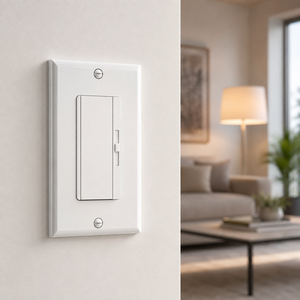 מתג אור דיגיטלי להפחתת אור 120V חד-קוטבי 3 כיוונים עבור נורות LED ניתנות לעמעום, CFL 200W ותאורת ליבון 600W - Product Image 1