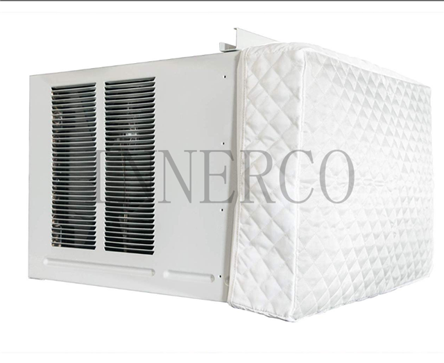 Удобный белый стеганый чехол для внутреннего блока кондиционера и окон