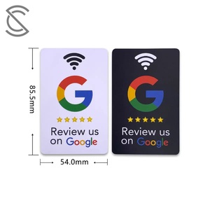 Tarjetas NFC con Logotipo Personalizado, Ntag213/215/216, Tarjetas de Visita de PVC Resistentes al Agua, Programables para Google, Instagram y <span class=keywords><strong>Facebook</strong></span> - Product Image 3