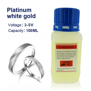 Gold Plating solution for gold K gold silver for Jewelry Plating