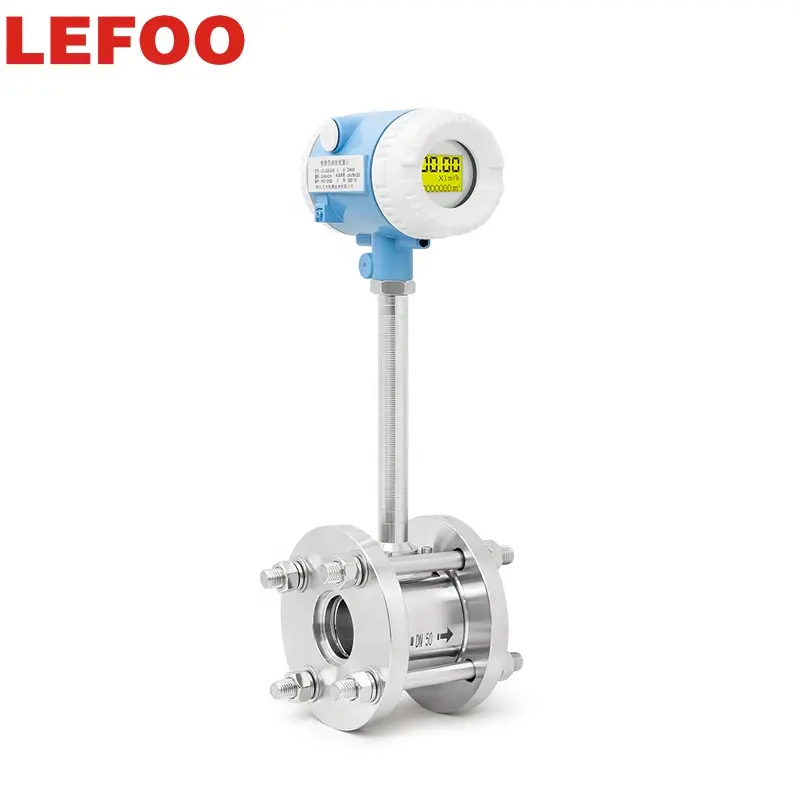 Lefoo вихревой расходомер высокое качество DN15-1600 паровой воздушного потока жидкости измерительные инструменты Вихрь уличные расходомер