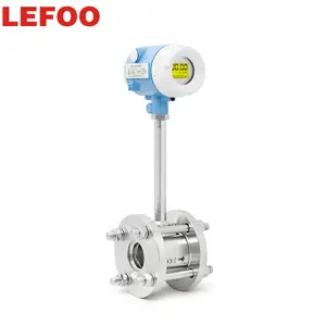 Vortex Flowmeter LEFOO Vortex Flowmeter High Quality DN15-1600 Steam Air Liquid Flow Measuring Tools Vortex Street Flow Meter