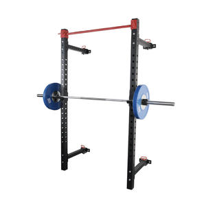 Rack per Squat Funzionale VIGFIT Montato a Parete, Regolabile, in Acciaio Commerciale, Attrezzatura per Palestra e Fitness, con Cavi e Ganci a J - Product Image 4