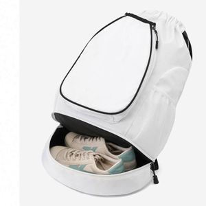 Custom logo Outdoor Sport Waterproof Multifunctional Lightweight Youth Badminton Racket Bag <b>Drawstring</b> <b>Backpack</b> with Shoe Space - Product Image 4