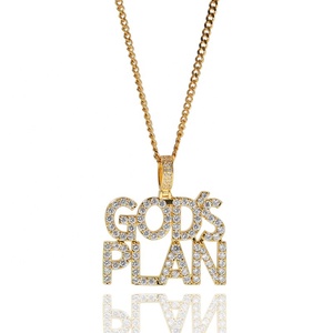 Bijoux personnalisés de mode Hip Hop, collier avec pendentif en plaqué argent et diamant glacé, PLAN de animaux, nouvelle collection - Product Image 2